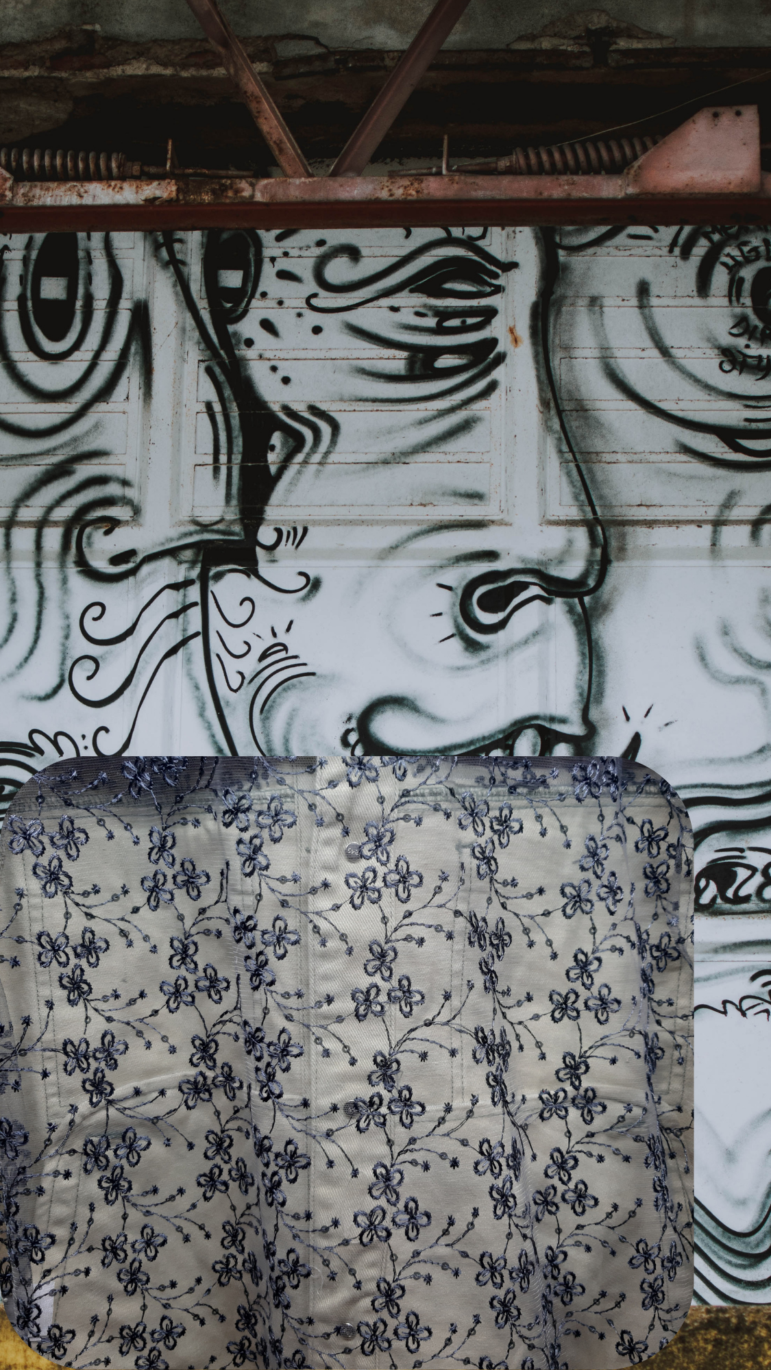 💛✨Golden Aura – Mustard Denim Jacket with Embroidered Net Detailing