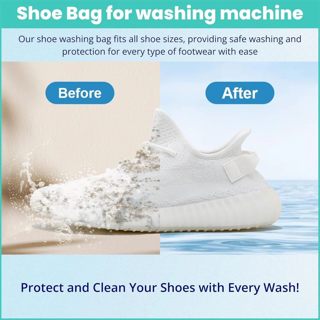 π§Ό All-in-One Shoe Washing Machine Bag β Plush, Durable & Multi-Purpose