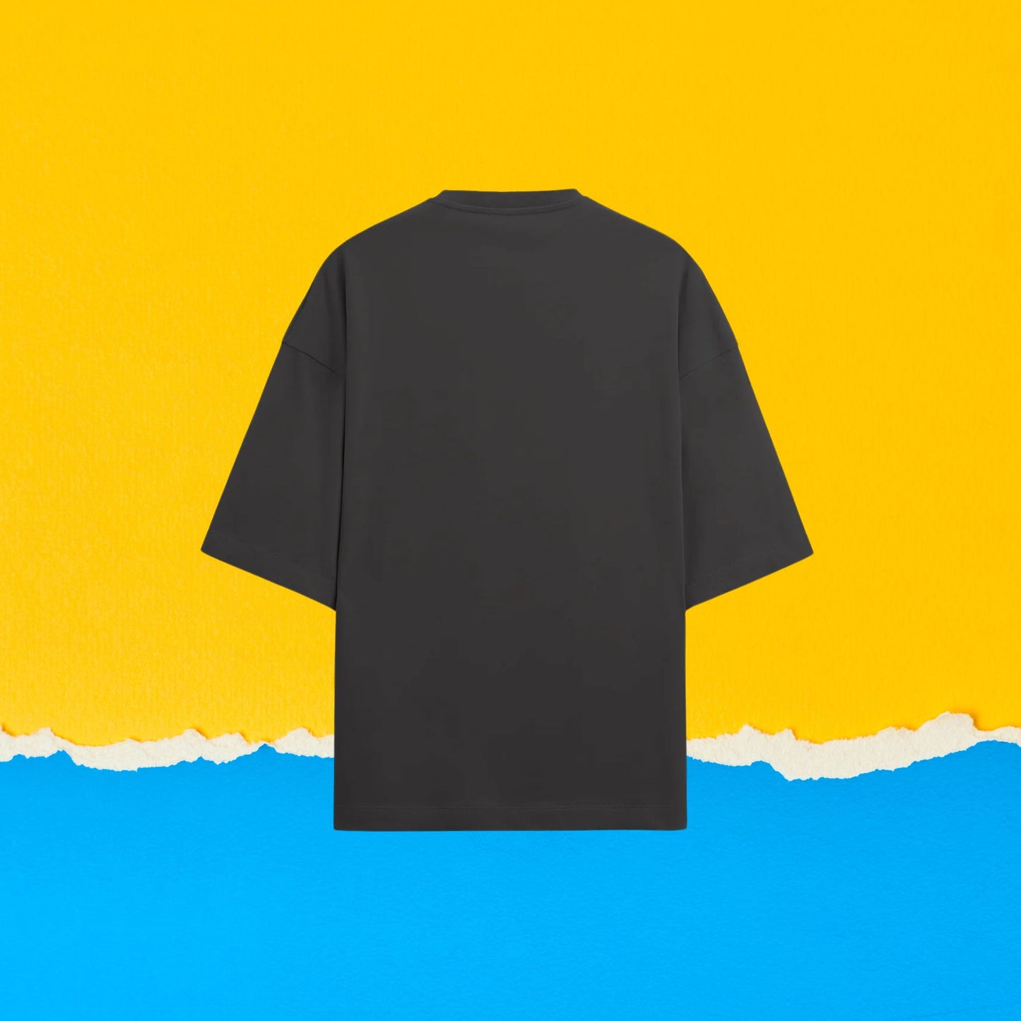 “SOLAR LUNAR AURA” – Unisex Terry Oversized Graphic Tee