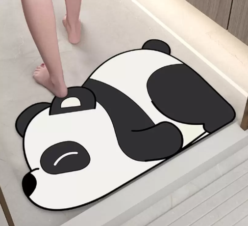 Super Absorbent Panda Bath Mat