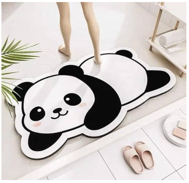 Super Absorbent Panda Bath Mat