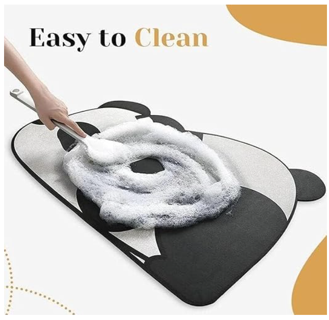 Super Absorbent Panda Bath Mat