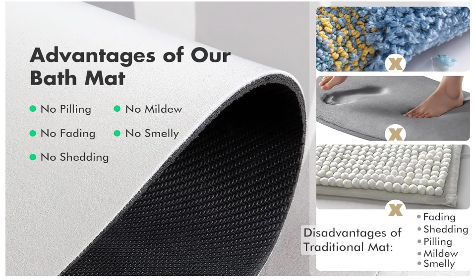 Anti Slip Mat for Batroom Floor