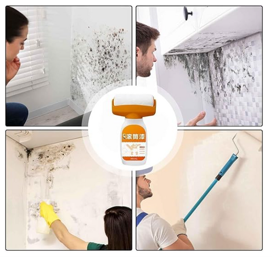 Wall Repair Roller Paint Household Supply Cleaning Tool White Water Based Latex DIY