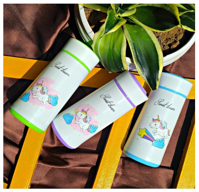 Cute Small Bottle for Kids to Carry Milk Water and Other Liquid