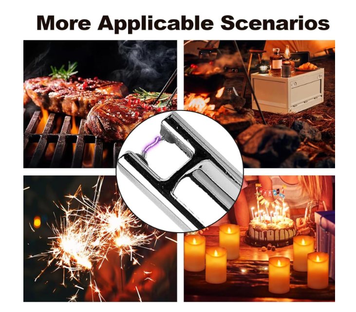 Electric Lighter Rechargeable Lighter with Hanging Loop