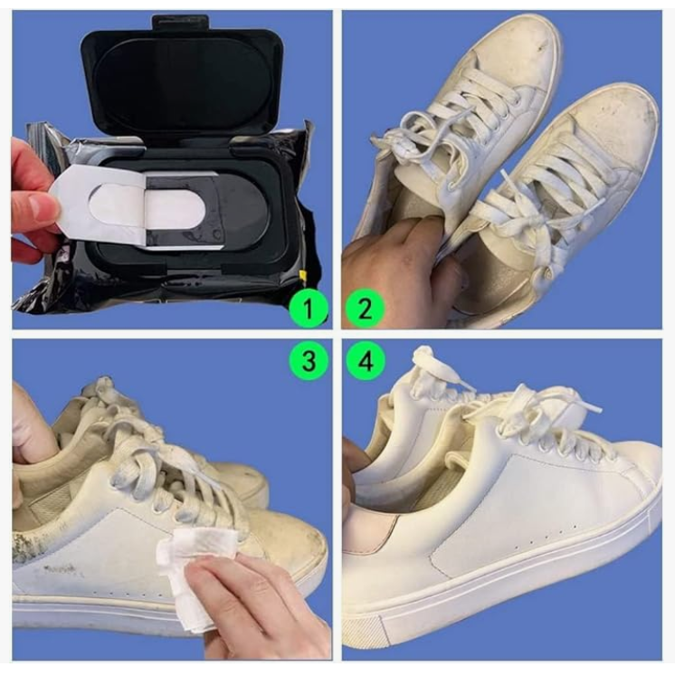 Shoe Cleaner Wet Wipes