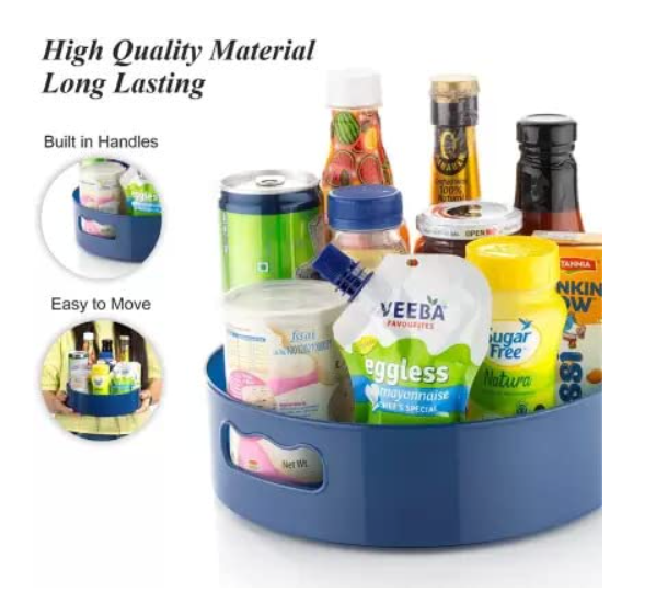 360° Rotating Kitchen Organizer Tray