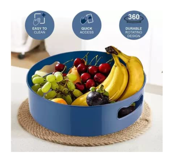 360° Rotating Kitchen Organizer Tray
