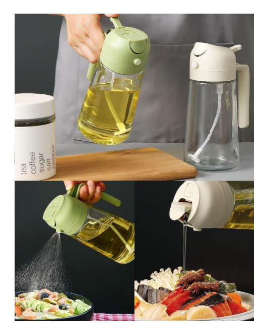 Oil Dispenser & Mist Spray Bottle, Cooking/Baking Tool & Accessories