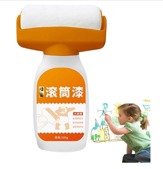 Wall Repair Roller Paint Household Supply Cleaning Tool White Water Based Latex DIY