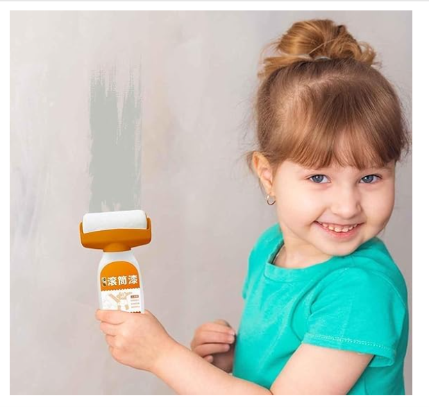 Wall Repair Roller Paint Household Supply Cleaning Tool White Water Based Latex DIY