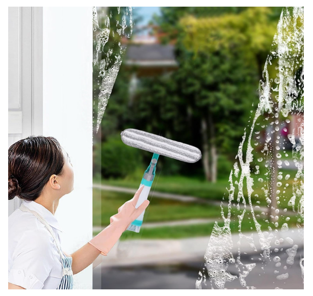 Multifunctional Double-Sided Window Cleaning Tool Glass Cleaning Scraper