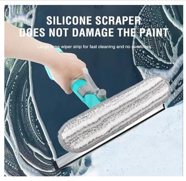 Multifunctional Double-Sided Window Cleaning Tool Glass Cleaning Scraper