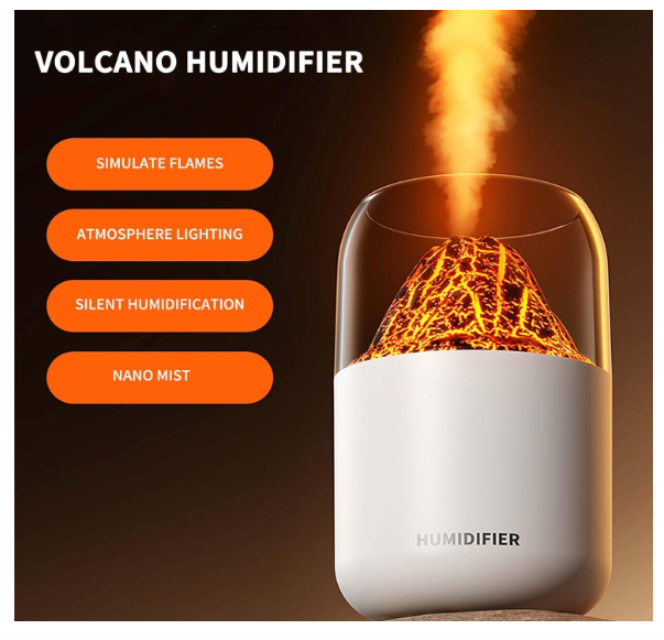 Essential Oil Diffuser & Volcano Humidifier