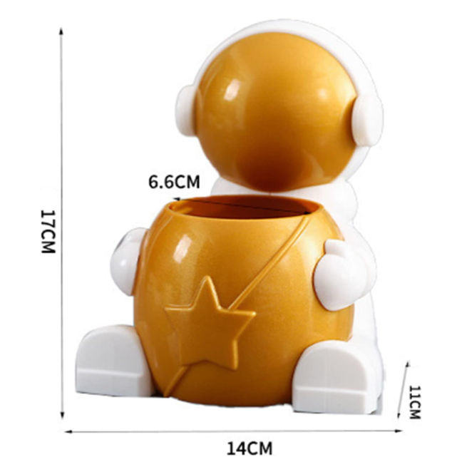 Astronaut Pen Holder Desktop Storage Box Multifunction Storage Boxes For Children