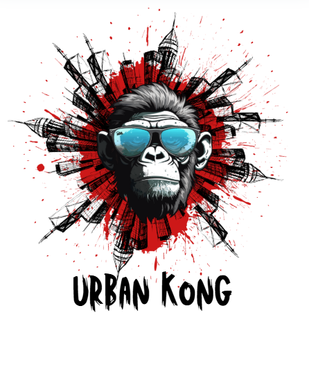 Rebel Ape - Urban Splatter Regular Fit Tee
