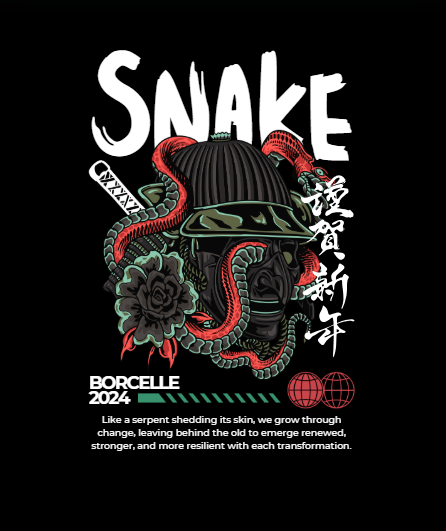 Snake Warrior - Transformation Series Tee Oversized T-shirt