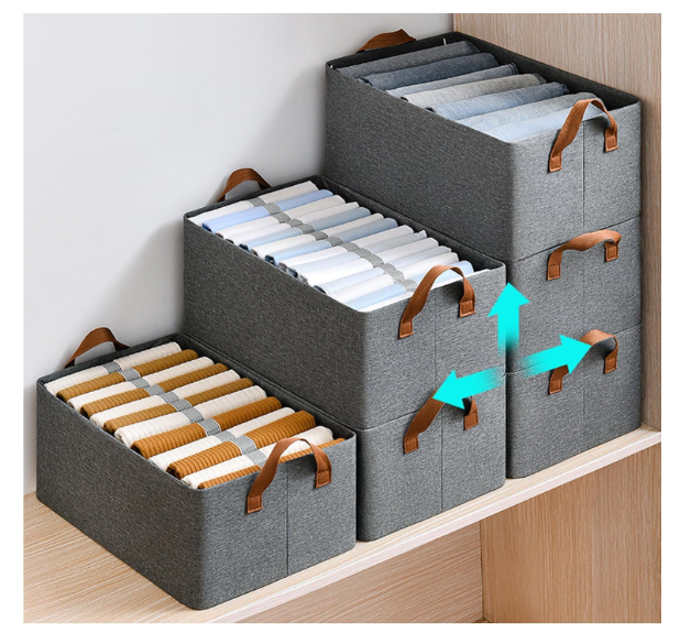 Premium Multi-Purpose Cloth Organizer – Redefine Your Wardrobe Space (Pack of 2)