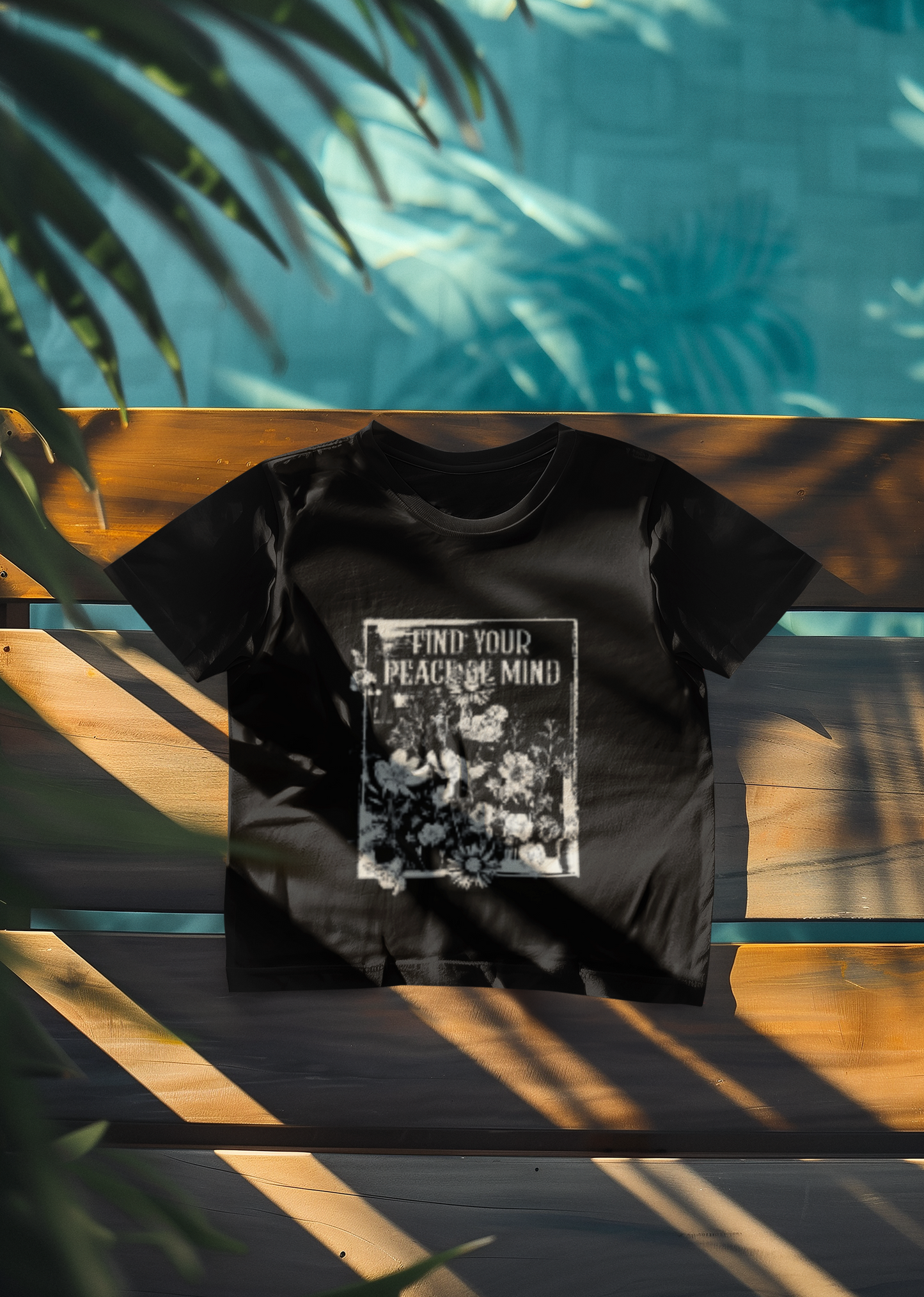 “Peace of Mind” Premium Graphic Crop Tee – ASTER Women’s Edit