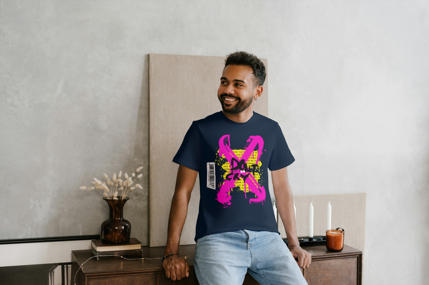 "Don’t Grow Up" Regular Fit Graphic T-Shirt Unisex by ASTER STORE – Bold Streetwear Edition