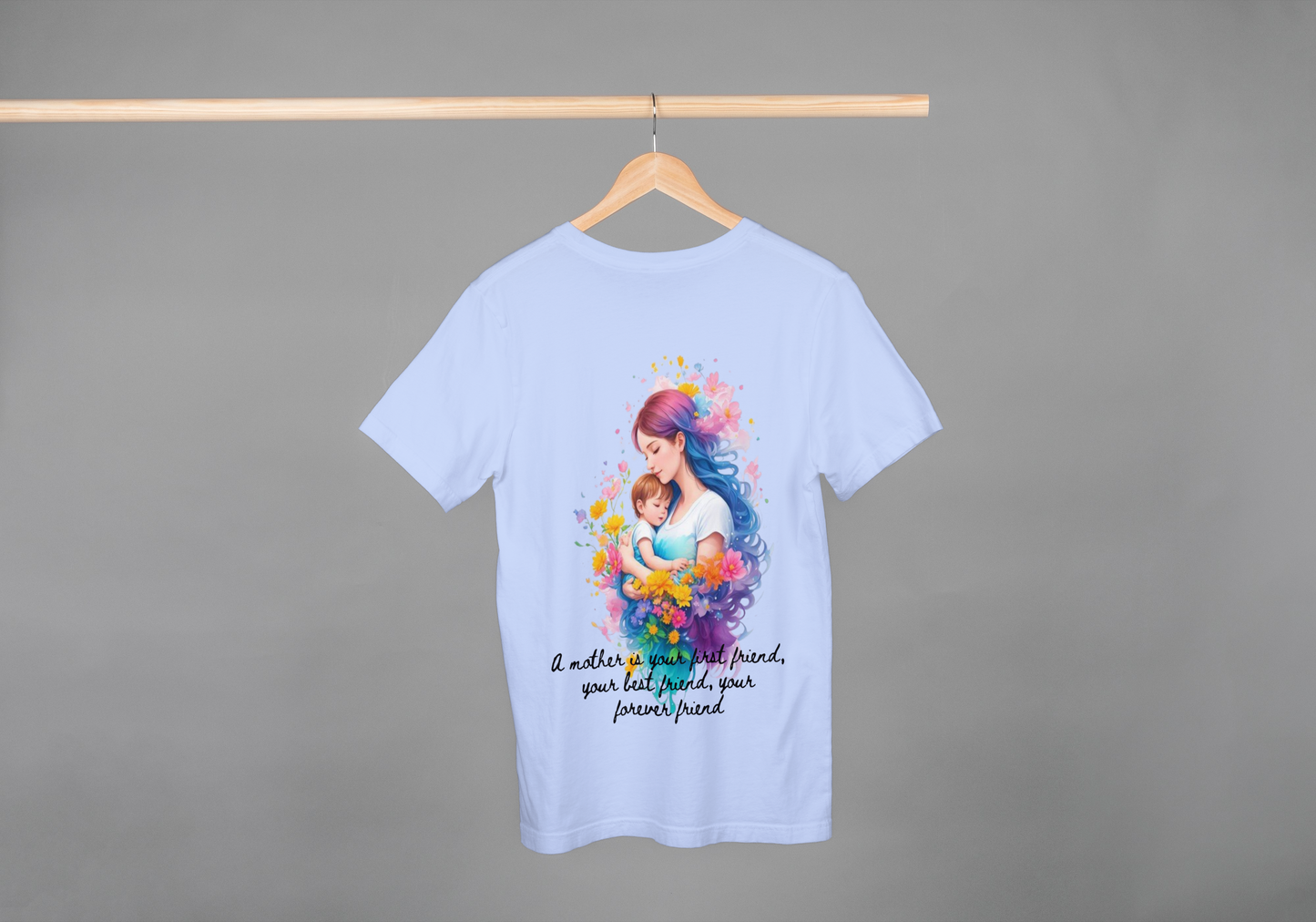 FIRST FRIEND | Artistic Oversized Mother's Day Tee – ASTER Exclusive