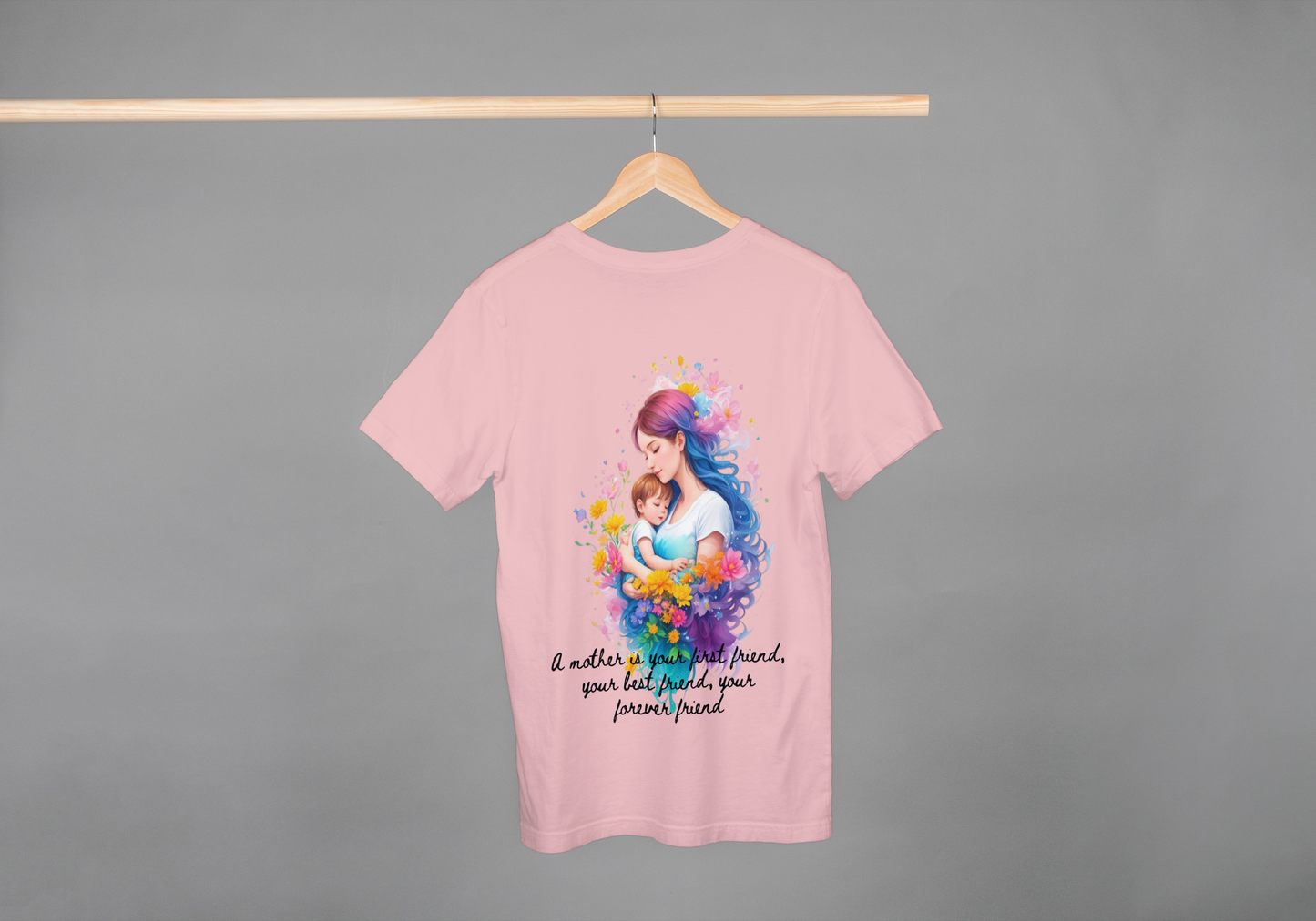 FIRST FRIEND | Artistic Oversized Mother's Day Tee – ASTER Exclusive