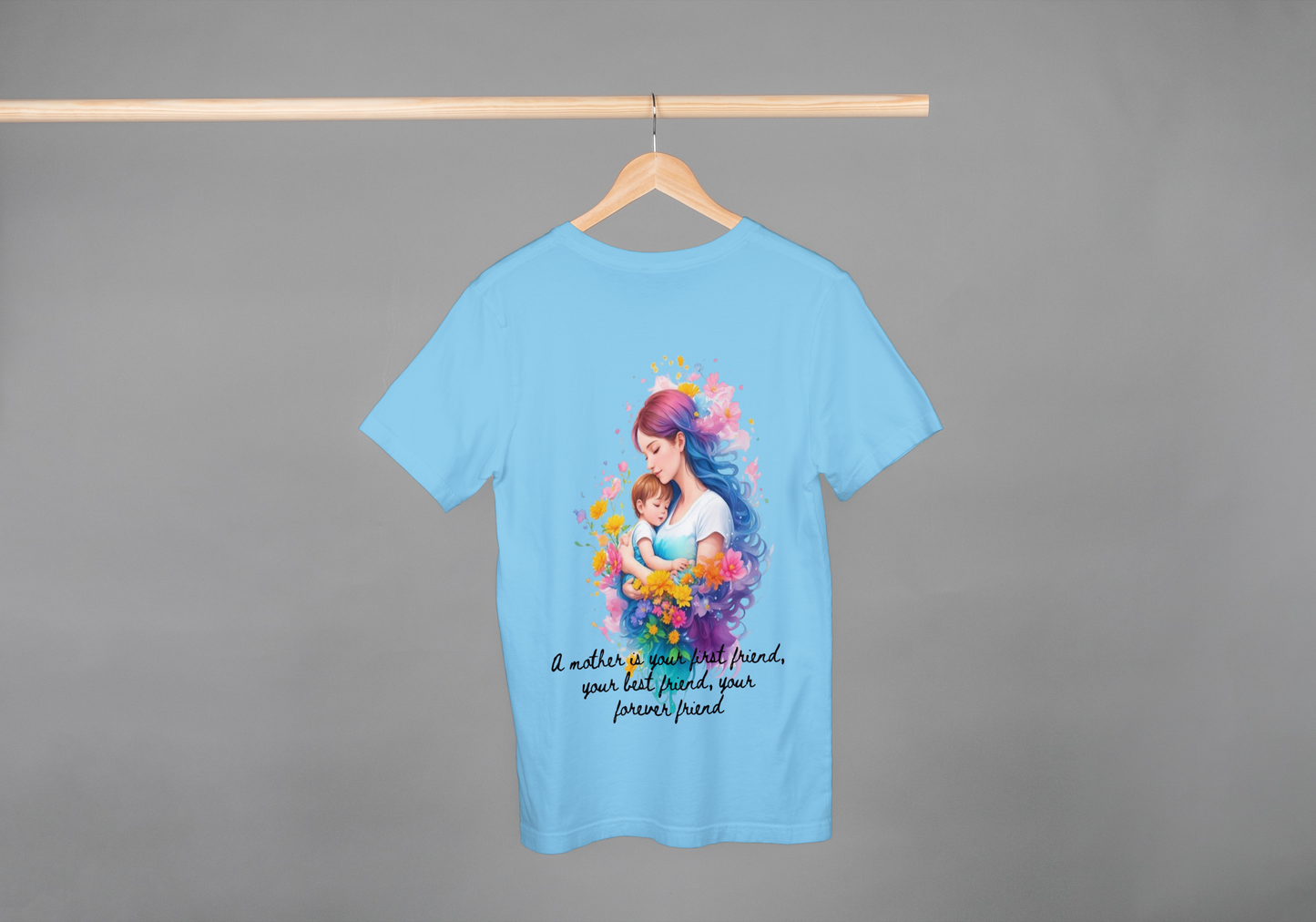 FIRST FRIEND | Artistic Oversized Mother's Day Tee – ASTER Exclusive