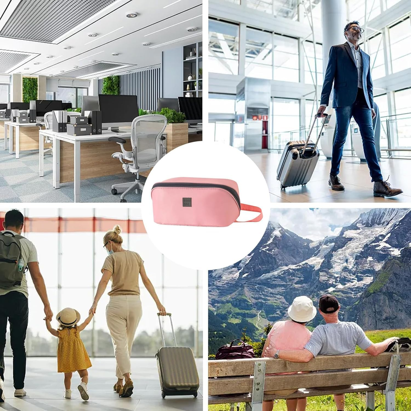 Travel Underwear and Bra Organizer Bag