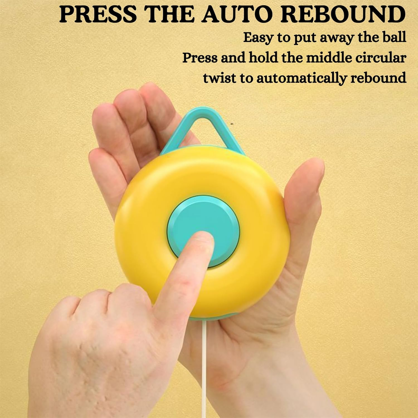 Table Tennis Trainer Indoor for Kids 5+y (Round)