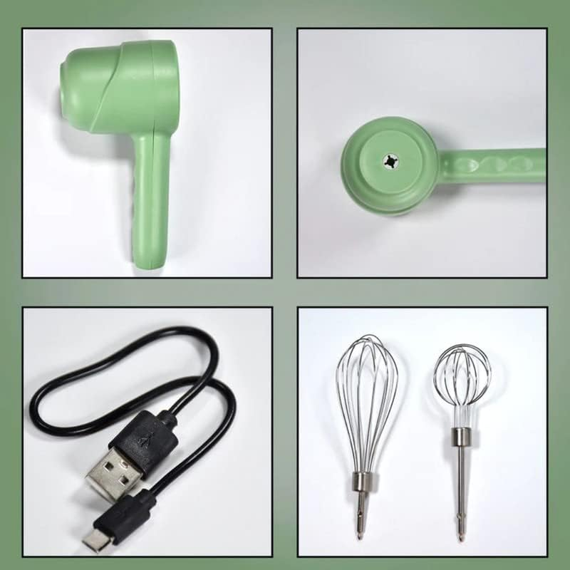 Hand Mixer Electric Whisk Wireless Portable Hand Whisk