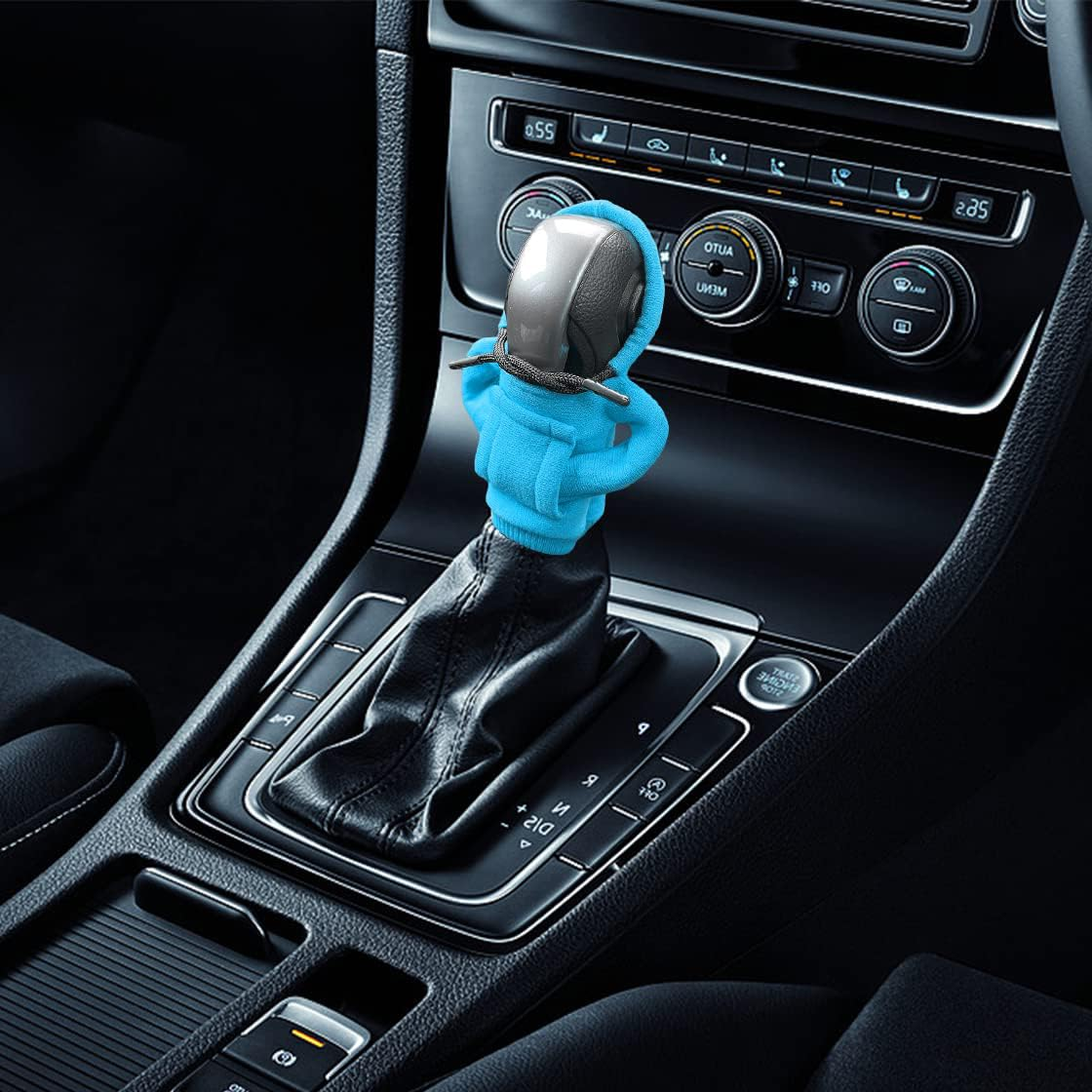 Car Gear Shift Hoodie Cover (Blue)