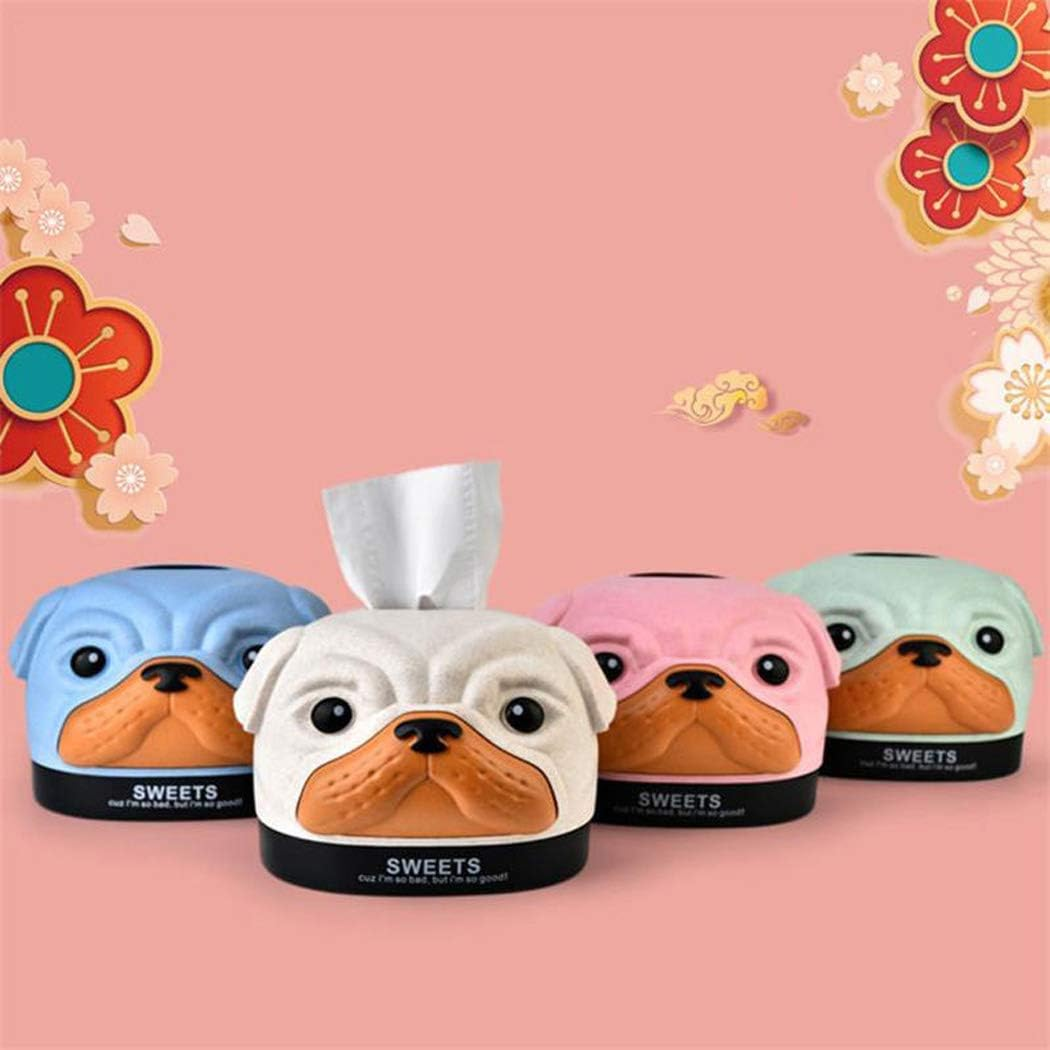 Tissue Cover Tissue Box Cartoon Lovely Dog Shape Tissue Holder