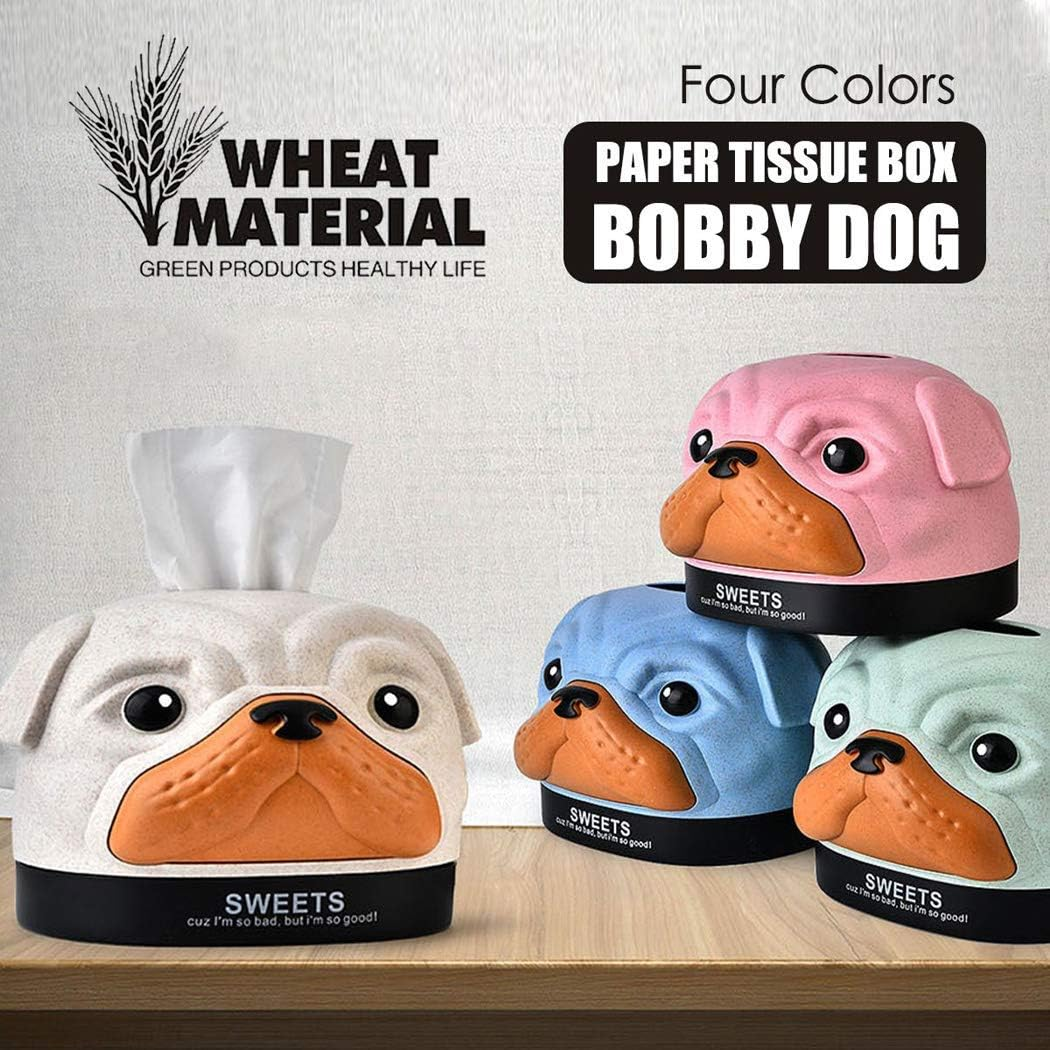 Tissue Cover Tissue Box Cartoon Lovely Dog Shape Tissue Holder