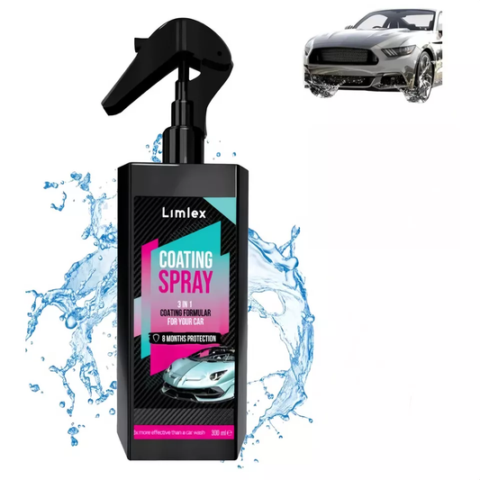 Coating Spray and Foam Car Cleaner 200ml (Combo)