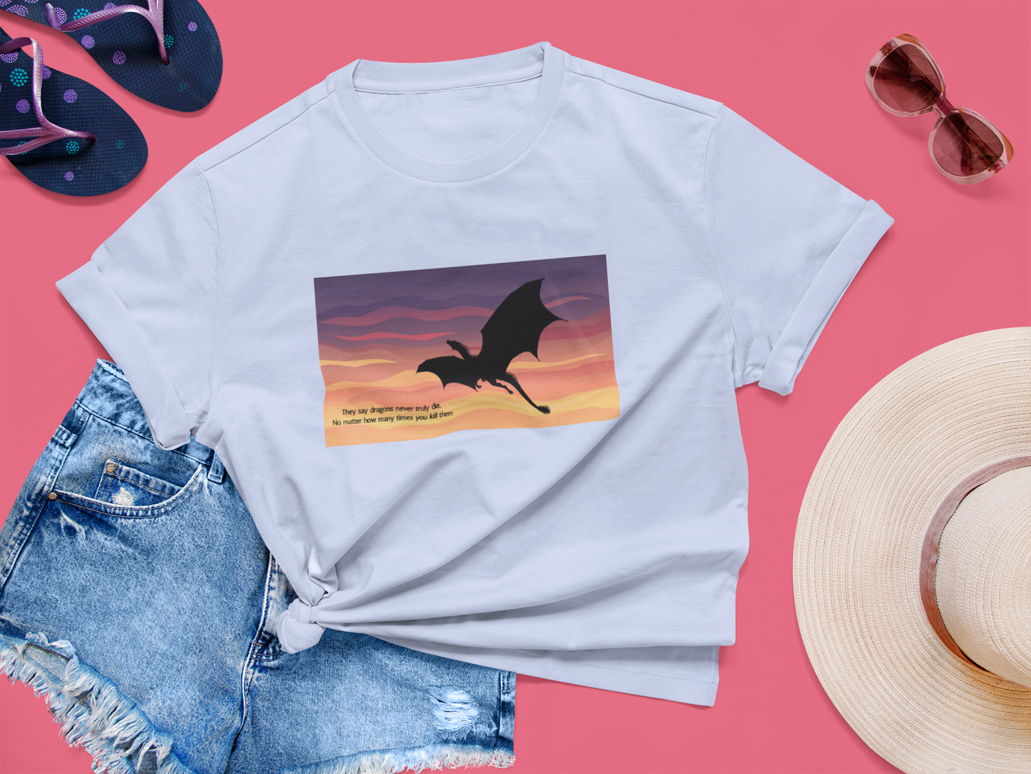 "Midnight Soar" Oversized Graphic Tee – ASTER STORE Exclusive