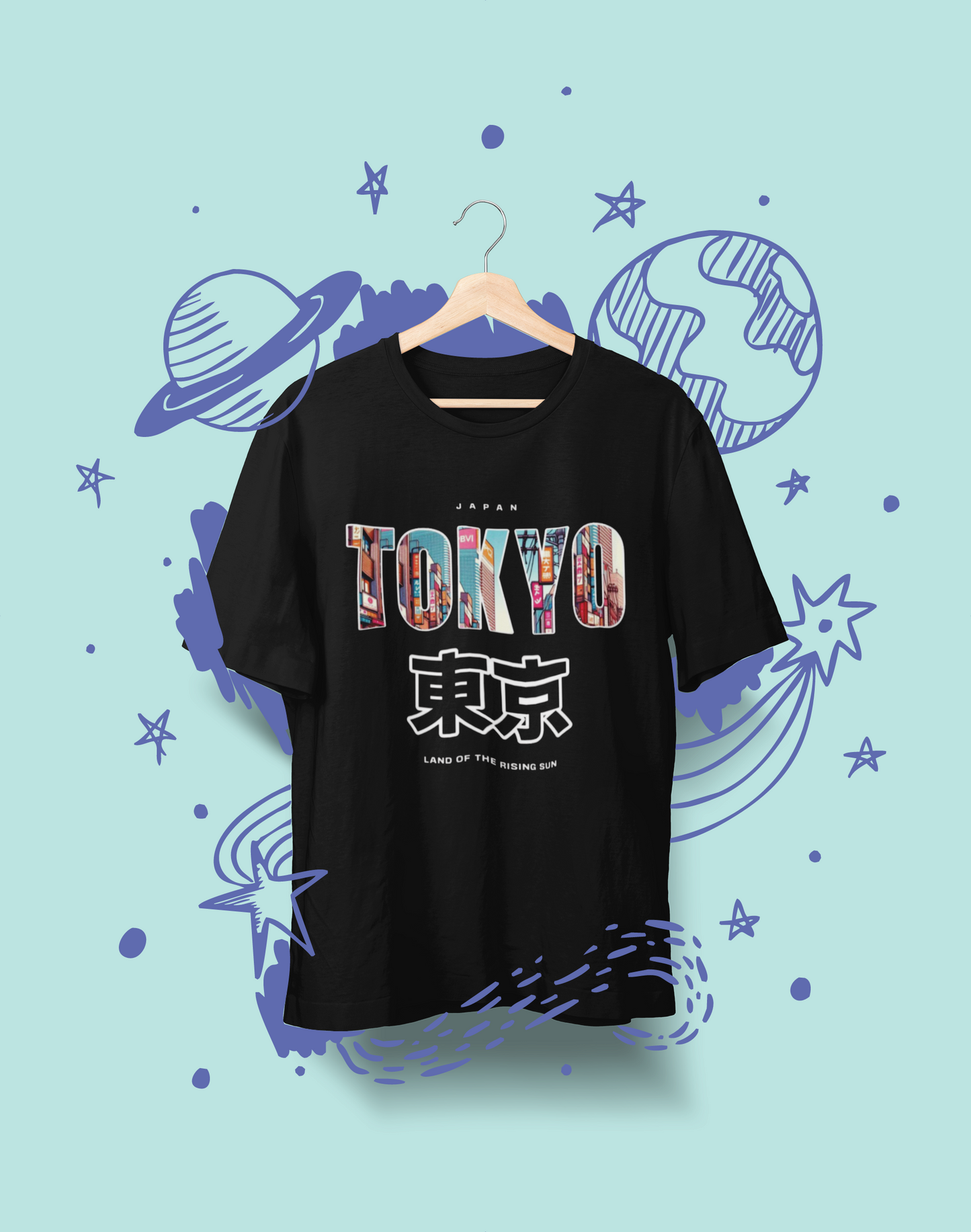 Tokyo Oversized Printed T-Shirt – Terry Cotton | ASTER STORE