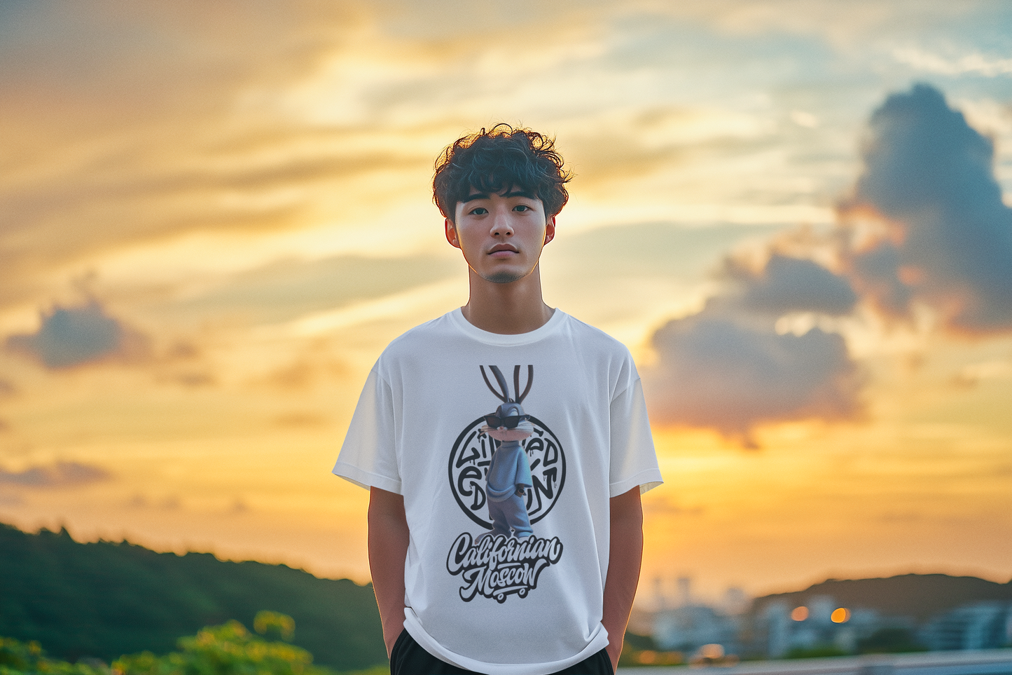 Californian Cool Terry Oversize Tee – Limited Edition Unisex by ASTER STORE