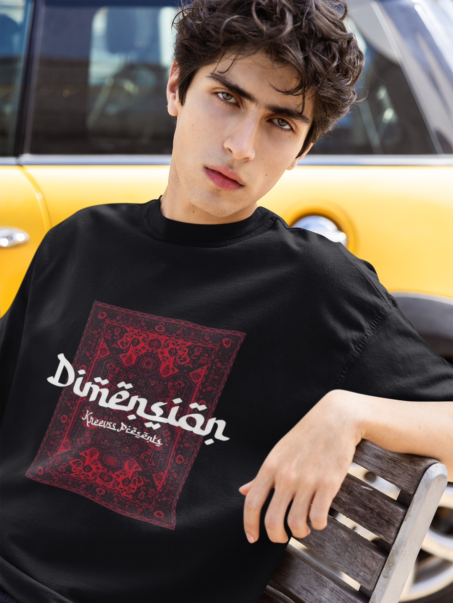 "Dimension Unisex Oversized Tee – Street Edge Edition by ASTER STORE"