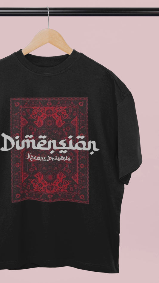 "Dimension Unisex Oversized Tee – Street Edge Edition by ASTER STORE"
