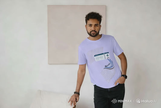 RESET Mode Loose Fit Tee – Wander, Unwind, Repeat