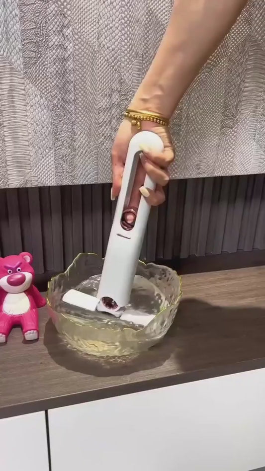 Portable Mini Mop Self Squeeze Absorbent Magic Wiper