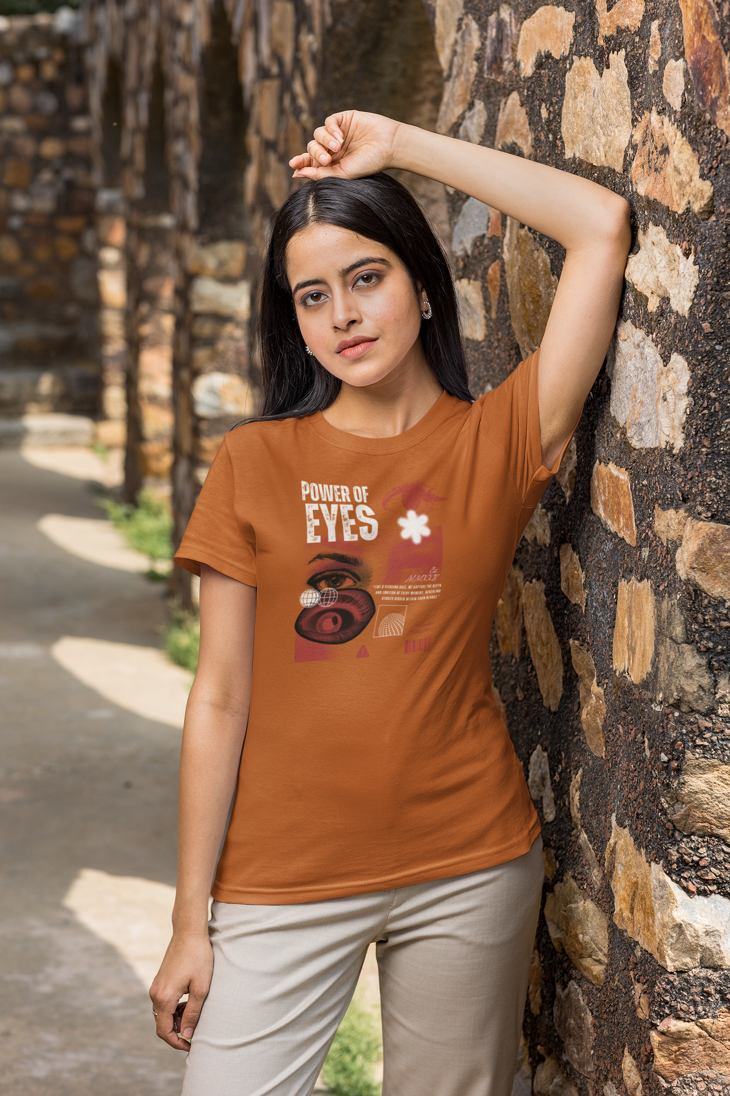 "Power of Eyes" Graphic Tee – ASTER STORE Signature Series