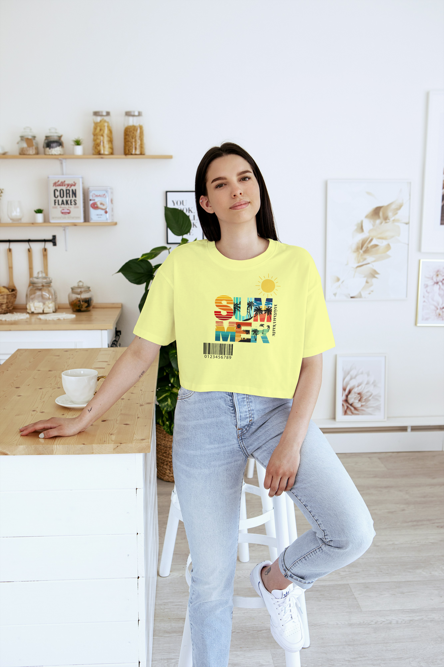 “SUMMER VIBES” Premium Graphic Tee – Limited Edition by ASTER STORE