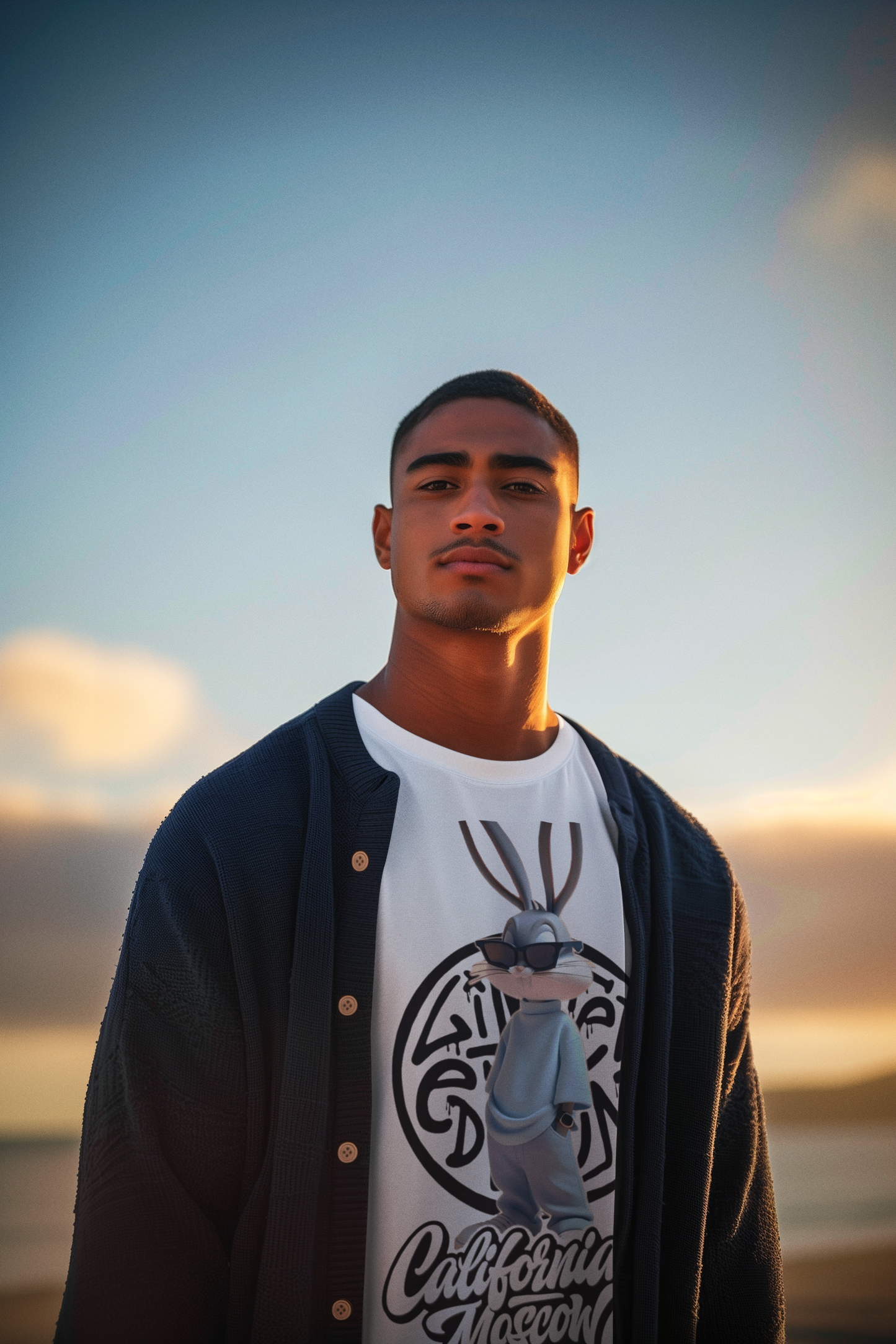Californian Cool Terry Oversize Tee – Limited Edition Unisex by ASTER STORE