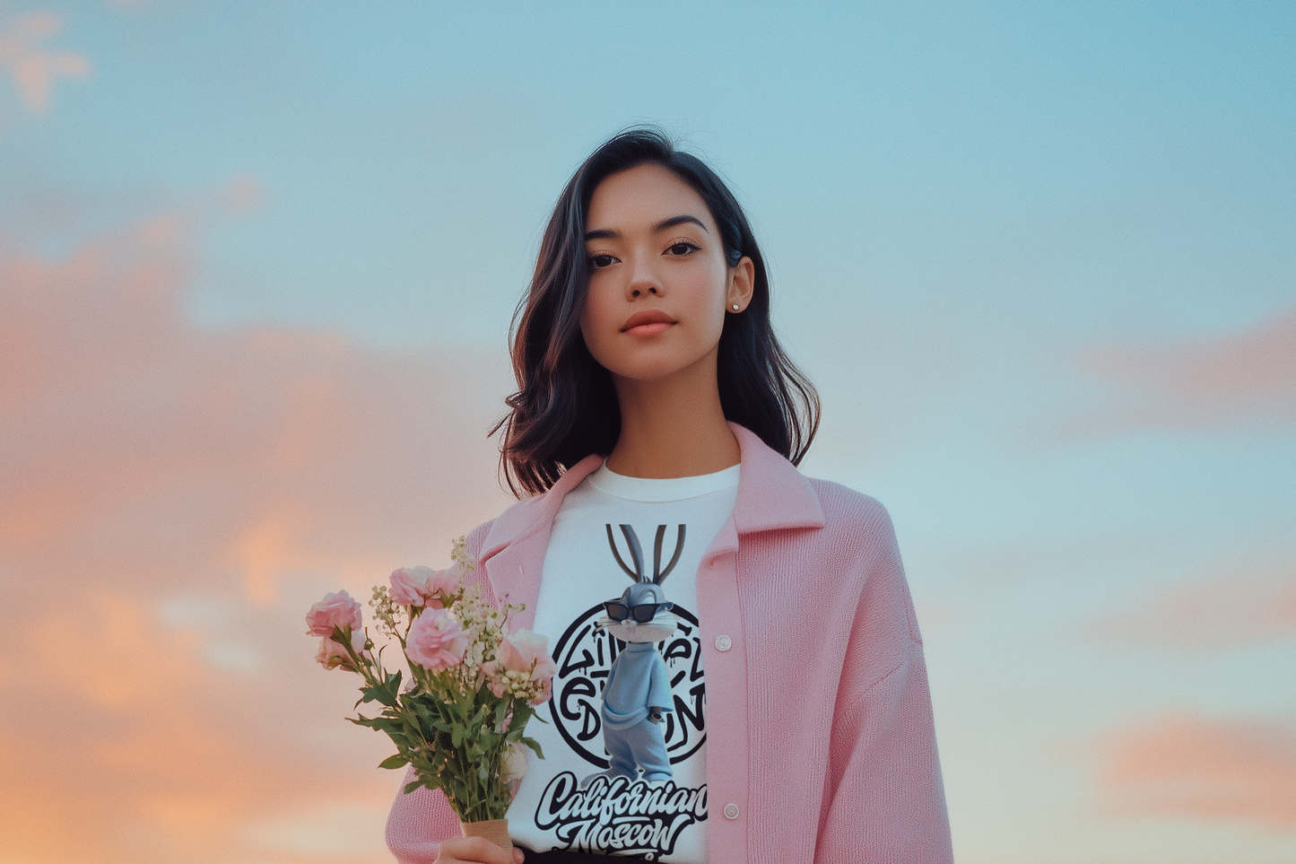 Californian Cool Terry Oversize Tee – Limited Edition Unisex by ASTER STORE