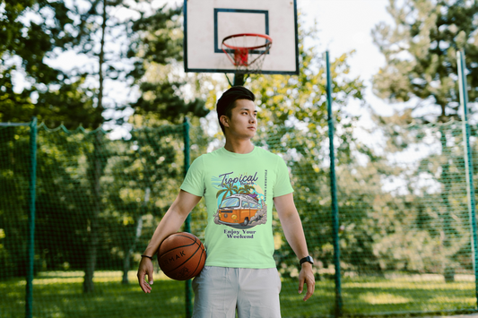 Tropical Beach Vibes Unisex T-Shirt – Premium Cotton | Aster Store