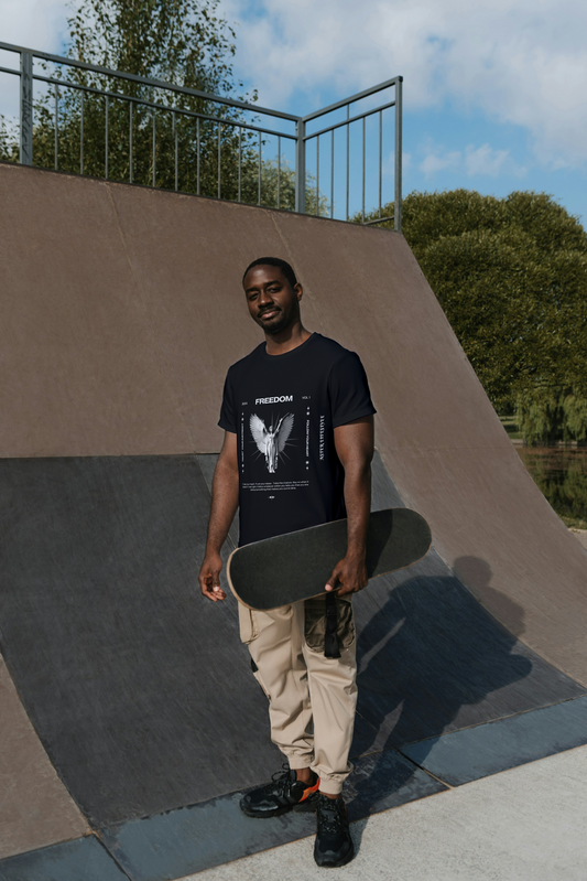 "Freedom Vol. 1" | Holy Spirit Print Edition By ASTER STORE ( Oversize Tee )