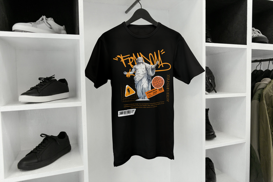 "FREEDOM" Oversized Graphic T-Shirt by ASTER STORE – Premium Streetwear