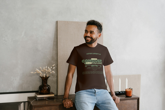 "Conquer Independently" Regular Fit Graphic T-Shirt by ASTER STORE – Power Your Style